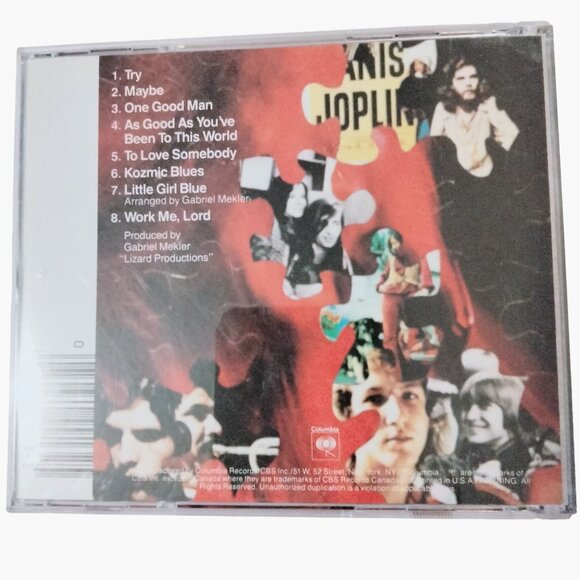 Janis Joplin I Got Dem Ol Kozmic Blues Again Mama CD Album - Picture 6 of 6